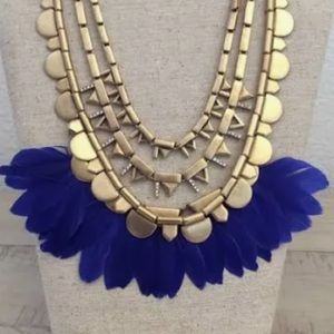 Stella & Dot plume necklace
